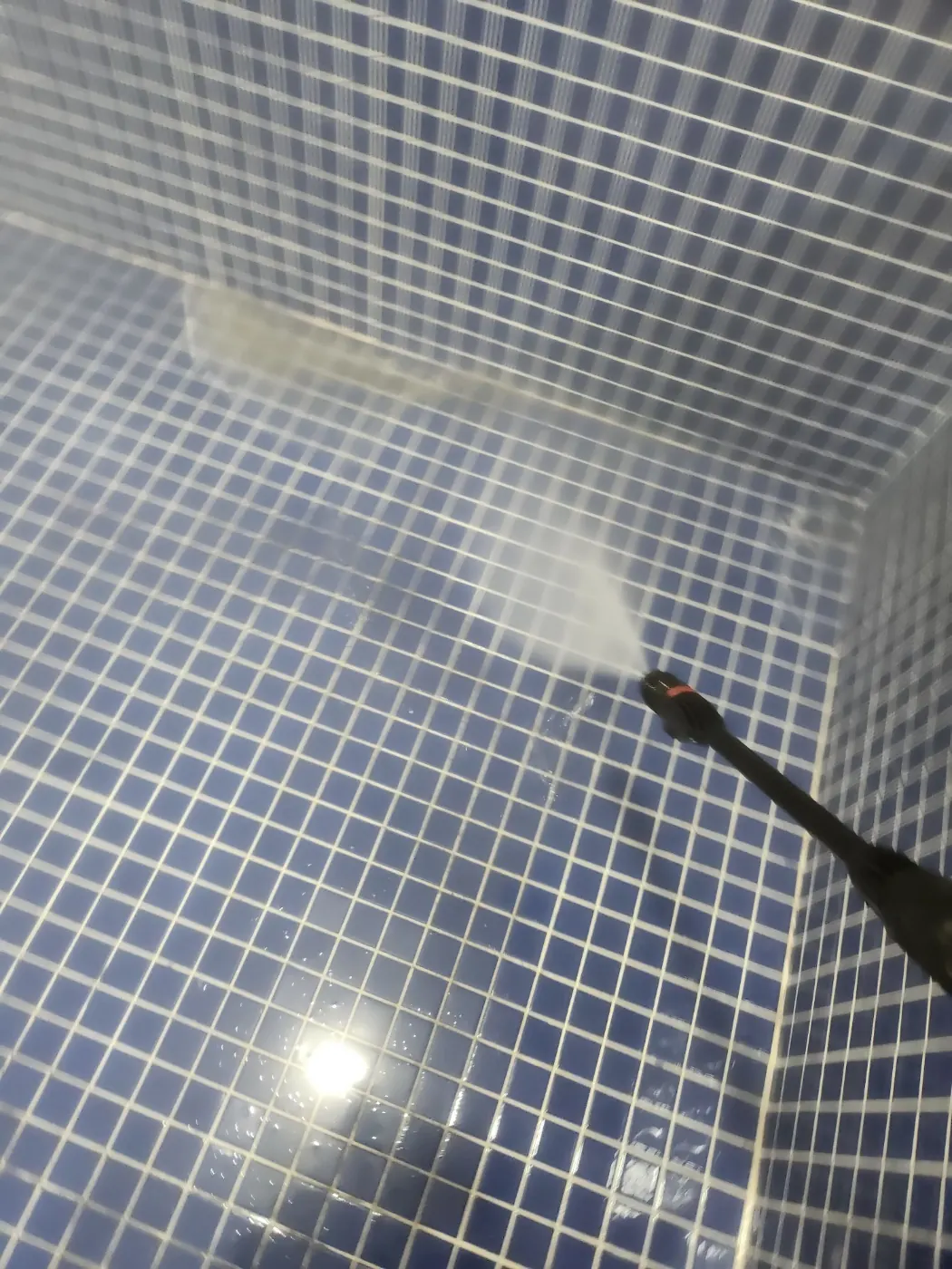 줄눈 복원 — 진도군 목욕탕청소 현장