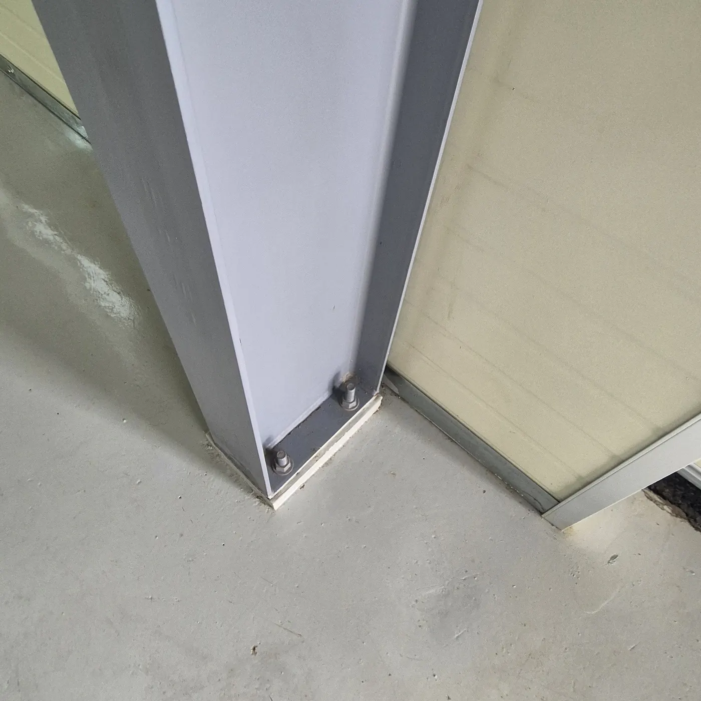 벽면·패널 세정 — 해남군 공장청소 현장