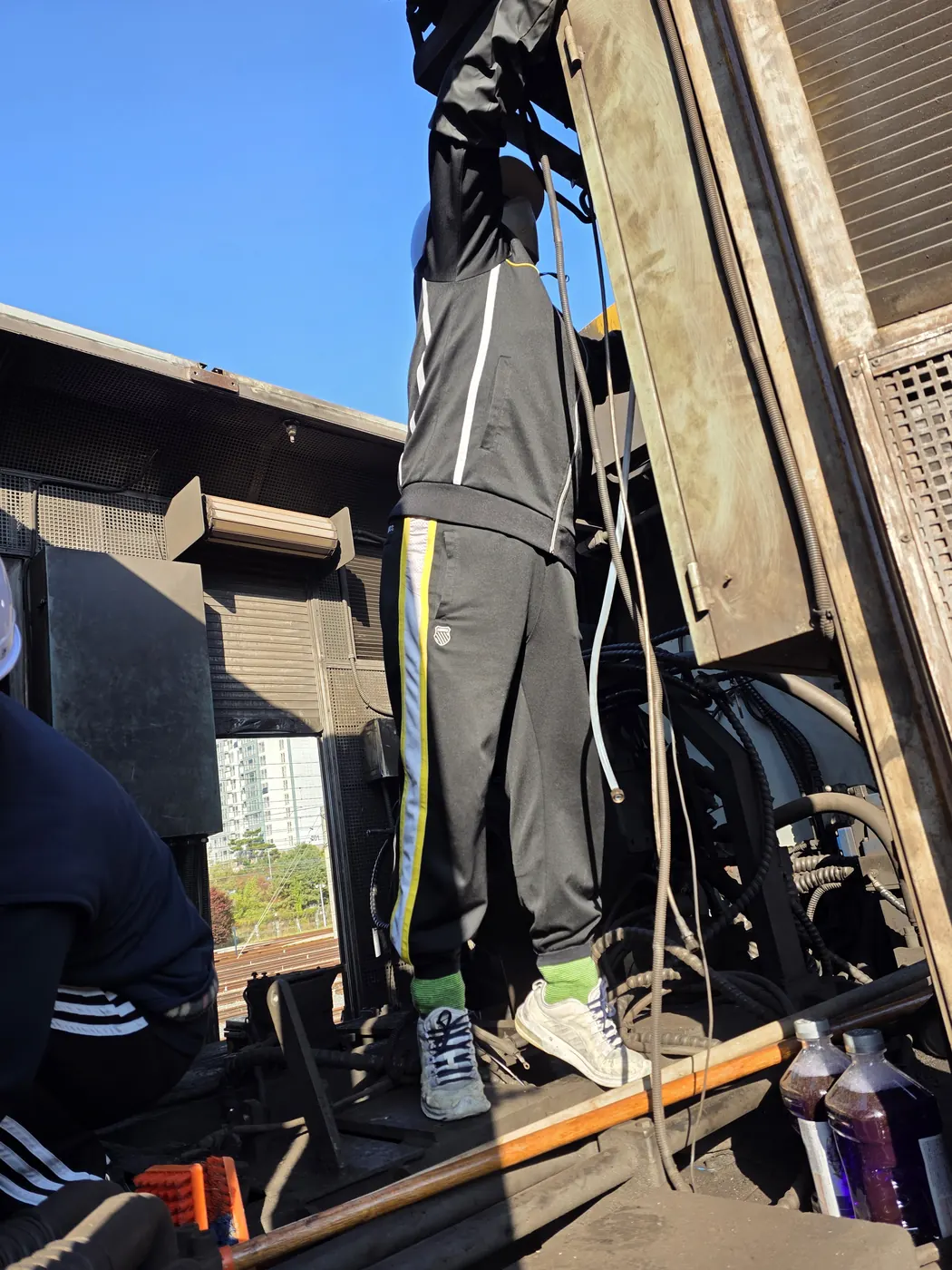 보호구 착용 작업 — 담양군 화재청소 현장