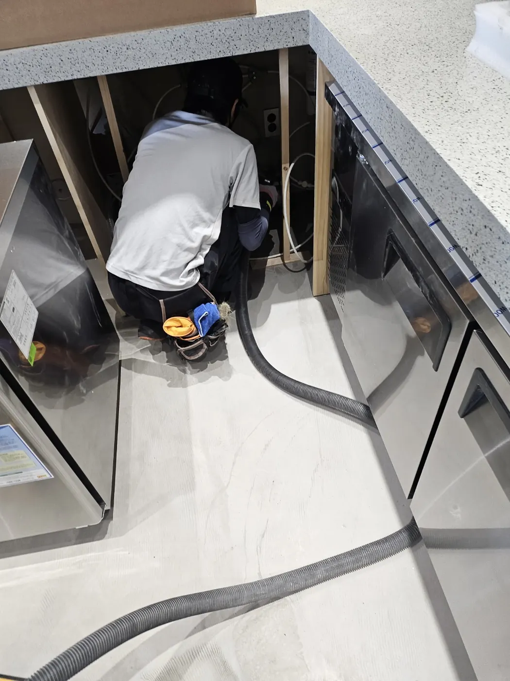 금성면 준공청소 시공 현장 — 공실 상태 정리