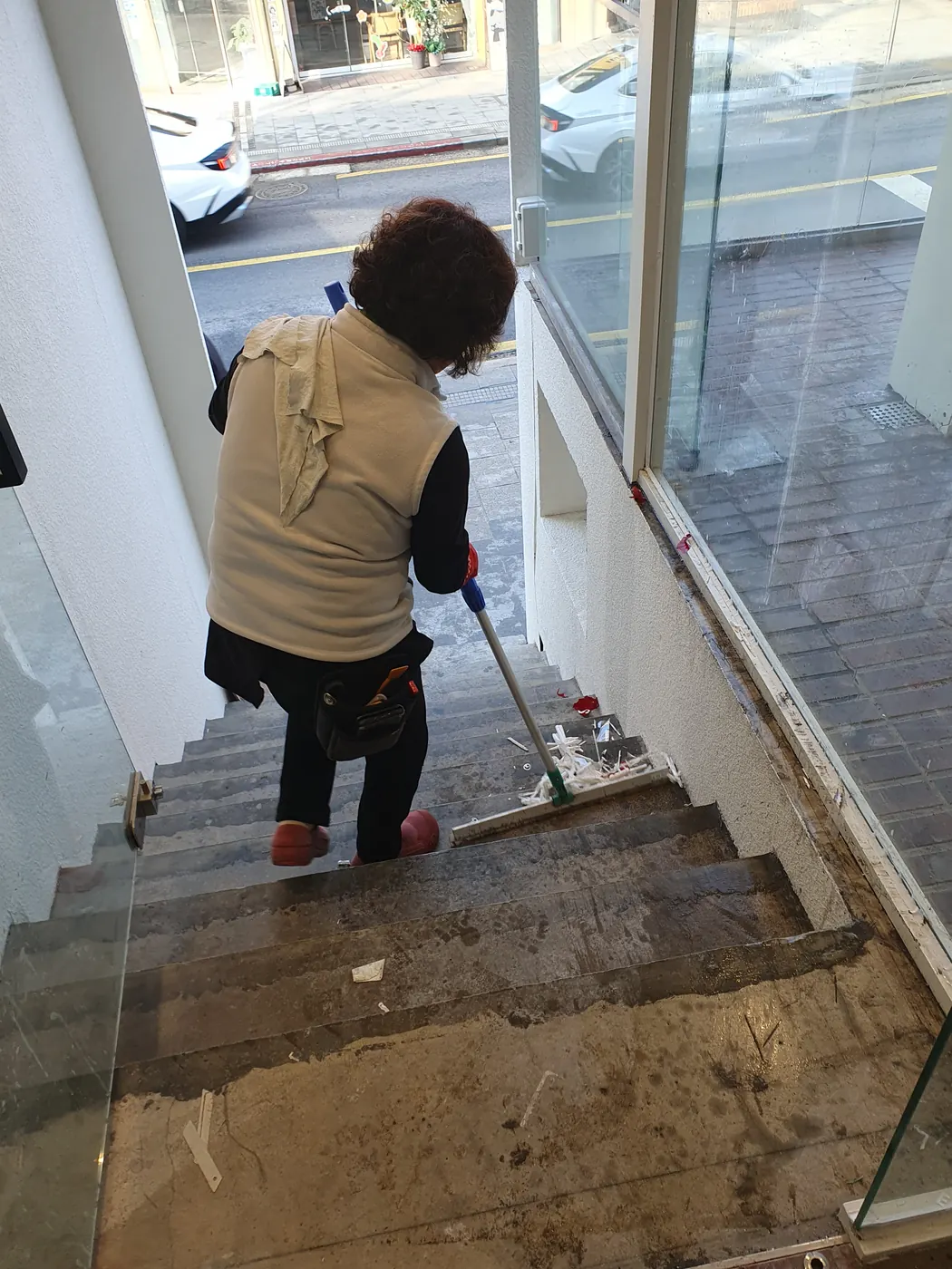 주방 바닥 세정 — 곡성군 식당청소 현장