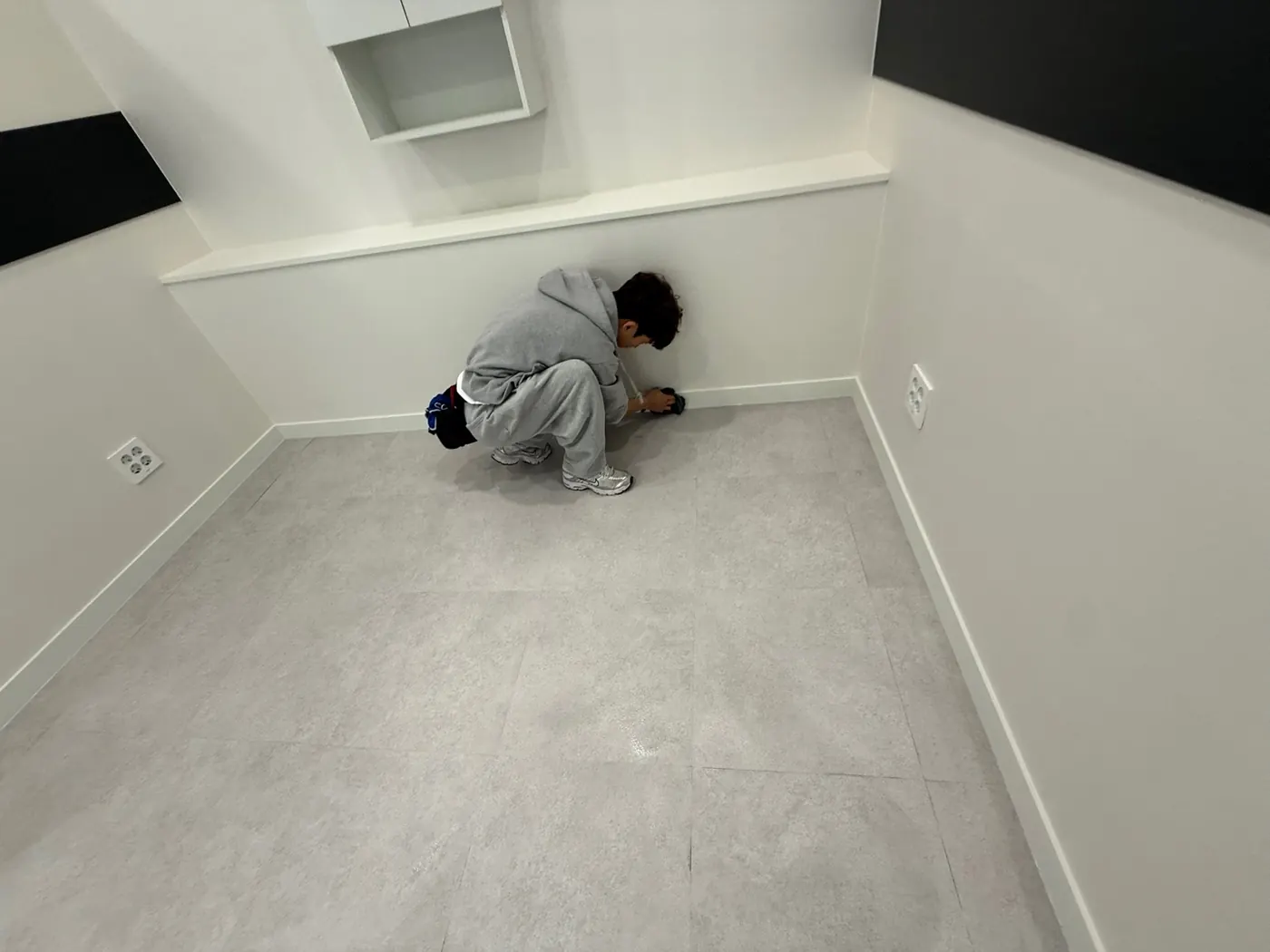작업 진행 — 구례군 상가청소 현장
