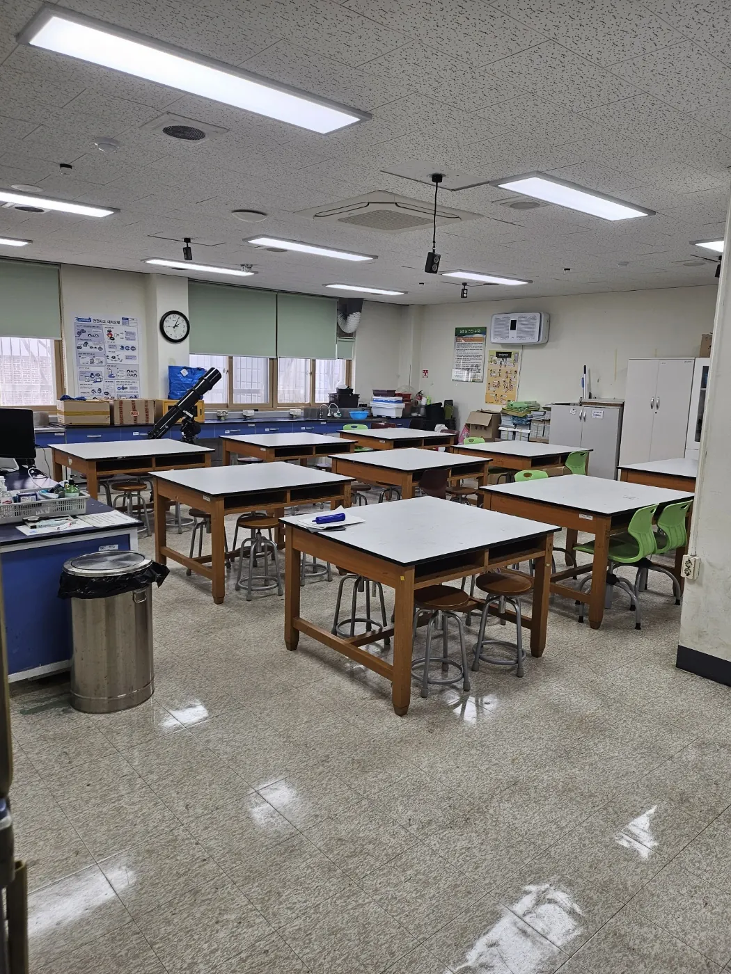 특별교실 정리 — 담양군 학교청소 현장